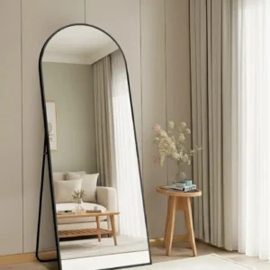 Arched Full Length Mirror with Stand