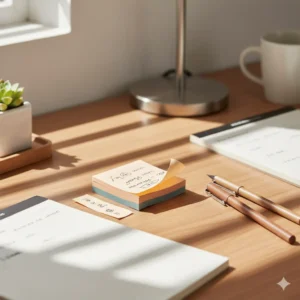 Sticky Notes 3"x3", 12 Pads, Vintage Colors, Self-Stick, Colorful & Aesthetic