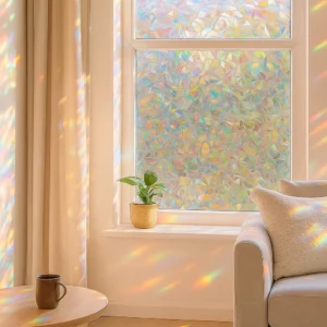 Window Privacy Film Rainbow Film Decorative Window Sticker